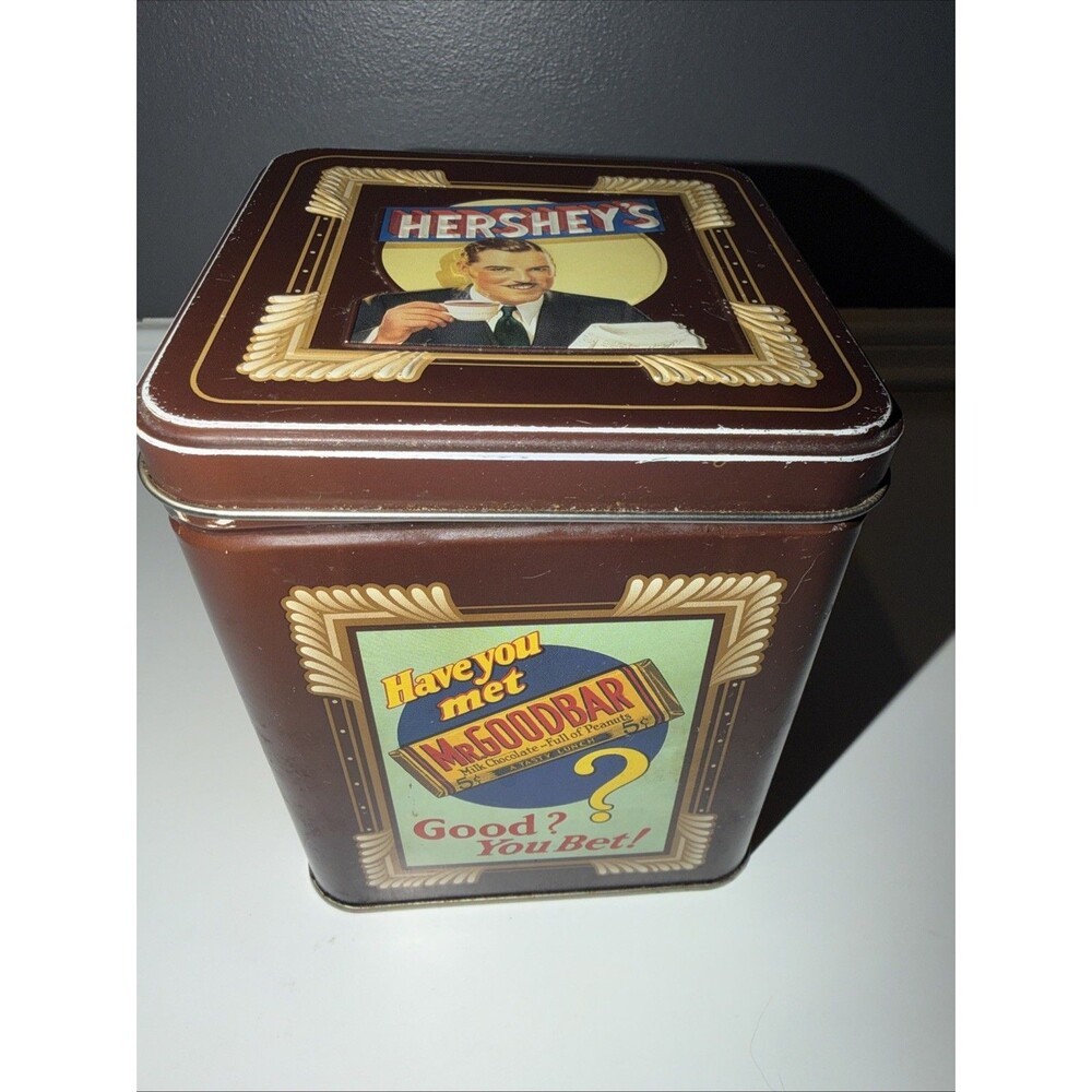Hersheys Millenium Series Canister 1920's-1930's Era Replica Vintage Graphic USA